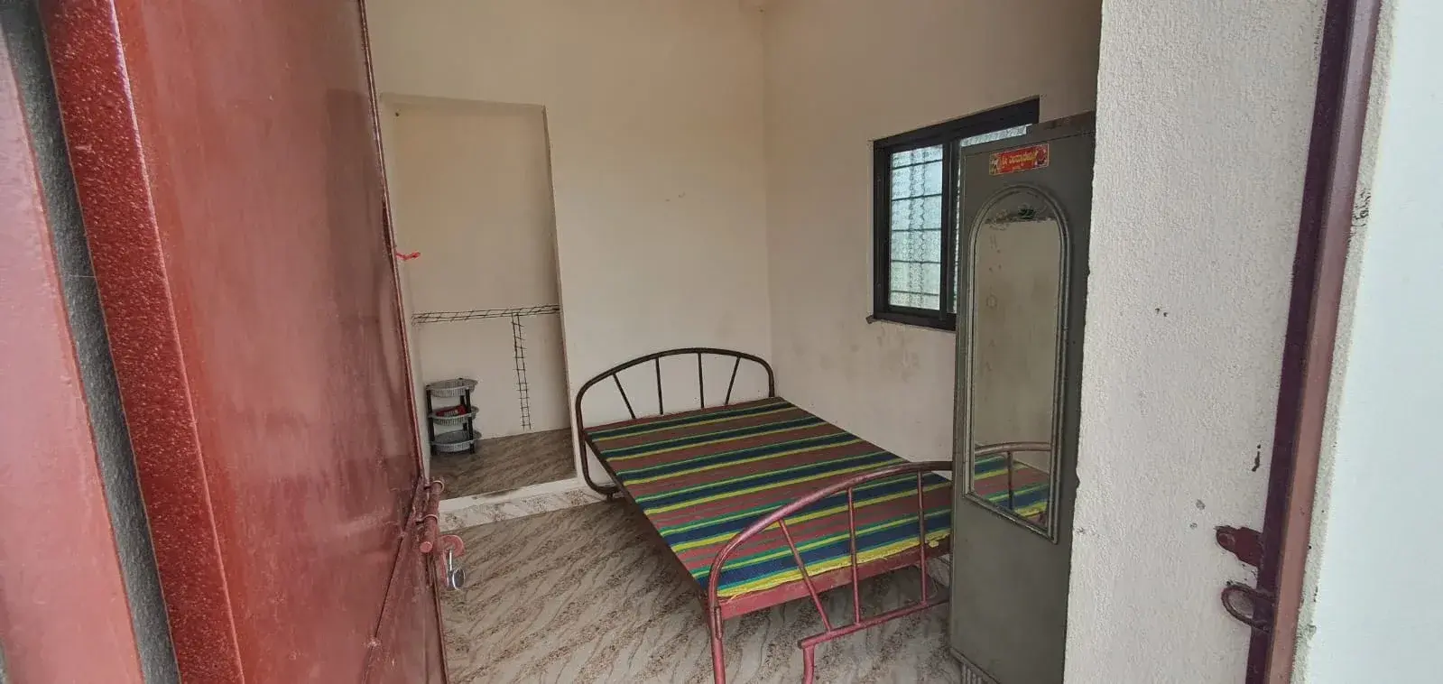 4th Floor Room for Students with Open Terrace and Attached Bathroom, Biddapur Colony