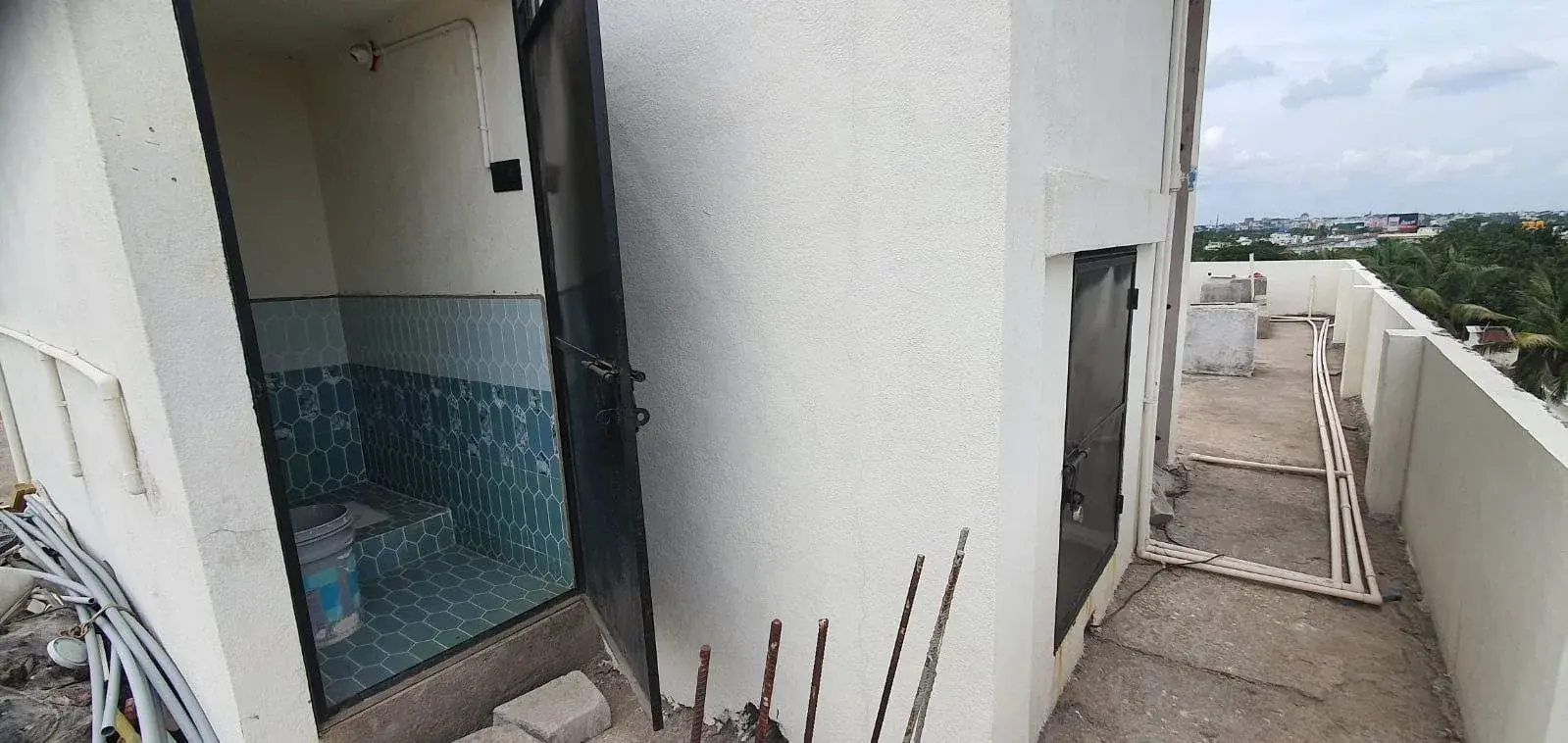 4th Floor Room for Students with Open Terrace and Attached Bathroom, Biddapur Colony